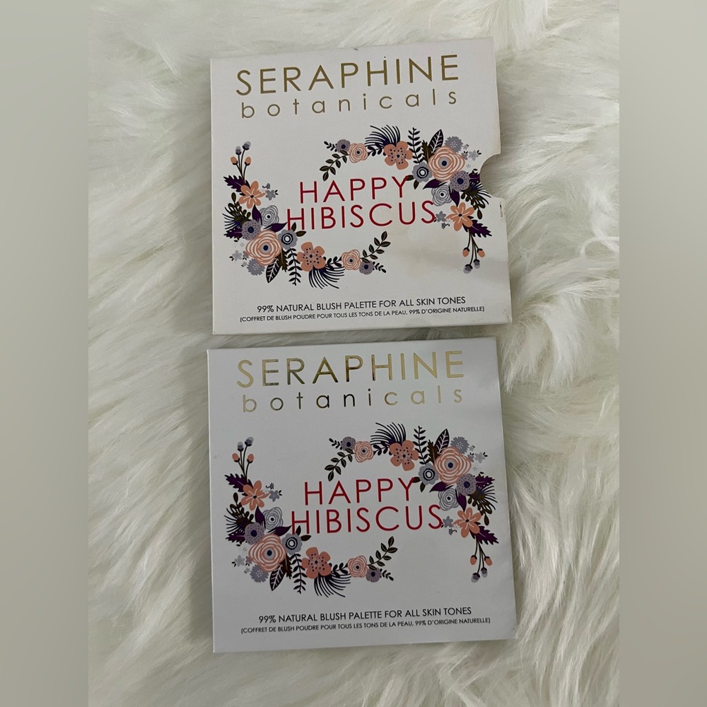 (( NIB. )) ▪️Seraphine Botanicals™️ Happy Bibiscus Blush Palette.